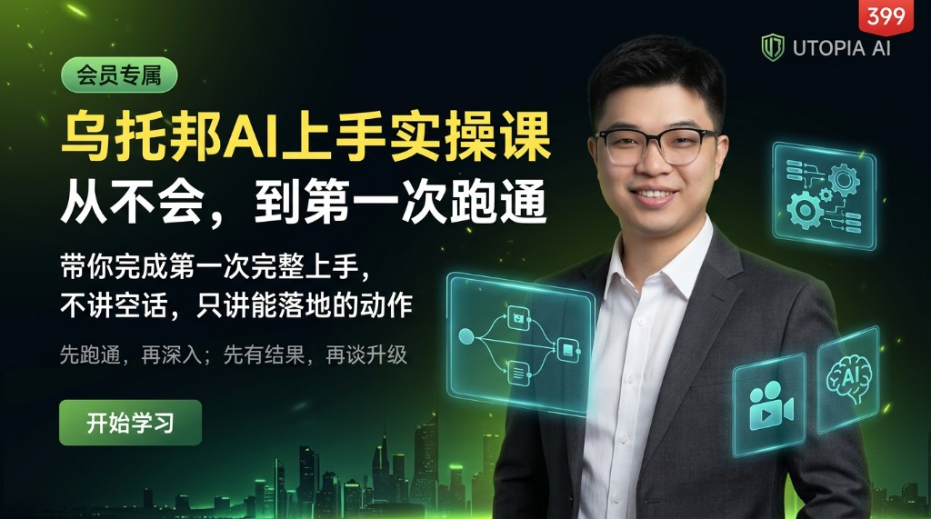 0基础小白七天跑通AI实操课